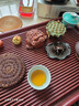 京峰閣 宜興原礦紫砂豆青泥金魚(yú)蓮子茶寵擺件 高工蔣菊芳純手工茶道配件 金魚(yú)蓮子豆青泥茶寵 曬單實(shí)拍圖