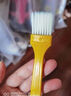 塑料清潔毛刷長(cháng)柄掃灰油漆刷燒烤刷薄柄刷子鍵盤(pán)畫(huà)筆石板刷硬毛刷 精致板刷8號毛寬2cm 曬單實(shí)拍圖