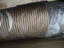 芳草地一次性牛皮紙打包盒1000ML*50套 加厚牛皮紙碗外賣(mài)快餐盒泡面帶蓋 曬單實(shí)拍圖