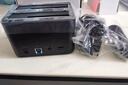 飚王硬盤盒底座2.5/3.5英寸 USB3.0硬盤座 臺(tái)式筆記本外置外接移動(dòng)硬盤盒拷貝機(jī)硬盤籠 雙盤位 脫機(jī)拷貝12V3A 金屬款 DK103 曬單實(shí)拍圖