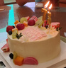 京集動(dòng)物奶油生日蛋糕同城配送創(chuàng)意聚會(huì)禮物全國(guó)當(dāng)日送達(dá)到禮物1磅 曬單實(shí)拍圖