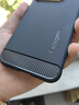spigen 適用小米15手機(jī)殼新款小米15硅膠保護(hù)套15輕薄防摔磨砂外殼高級(jí)感男士商務(wù)時(shí)尚氣囊軟殼不粘指紋 黑色 小米15 曬單實(shí)拍圖