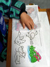 蒙紙臨摹畫(huà)畫(huà)書(shū)幼兒園3-8歲簡(jiǎn)筆畫(huà)入門(mén)圖畫(huà)本兒童涂色畫(huà)冊(cè) 蒙紙學(xué)畫(huà)一套6本[配12色*2蠟筆共24只] 曬單實(shí)拍圖