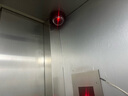假監控器仿真攝影頭假攝像頭監控模型假探頭免打孔的粘貼家用帶燈 黑色 曬單實(shí)拍圖