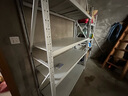 建耀貨架倉儲置物架庫房家用多層儲物架加厚重型儲物鐵架 白色-四層-主架 推薦款150*50*200 承重210KG/層 曬單實拍圖