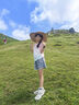 361°輕運動|女童速干短袖2025夏3-14歲兒童短袖T 杏花粉130 曬單實拍圖
