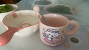 草莓餐具陶瓷一人食碗盤飯碗少女碗碟套裝可愛(ài)家用手柄烤盤高顏值 草莓貓手柄碗【1個(gè)裝】 曬單實(shí)拍圖