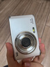 松典（SONGDIAN）數(shù)碼相機(jī)前后雙攝6400W高像素學(xué)生照相機(jī) vlog校園便攜迷你卡片機(jī)可傳手機(jī) 冰川白 64G 內(nèi)存 曬單實(shí)拍圖