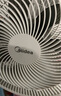 美的（Midea）電風(fēng)扇家用7葉落地扇搖頭電風(fēng)扇循臥室宿舍輕音風(fēng)扇臺式桌面小型風(fēng)扇臺地兩用升級款 白色丨7葉臺地兩用 曬單實(shí)拍圖