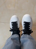 森馬2025秋冬新款男鞋時(shí)尚小白鞋韓版潮流情侶百搭運動(dòng)板鞋子男女同款 白黑色 【升級款】 42 【升級款】 曬單實(shí)拍圖