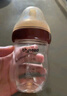 世喜新生兒防脹氣奶瓶3-7個(gè)月玻璃嬰兒仿母乳奶嘴240ml 曬單實(shí)拍圖
