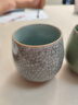 龍泉青瓷功夫茶具陶瓷茶杯家用泡茶杯辦公室主人杯單杯無柄杯中式冰裂水杯 做線粉青 曬單實拍圖