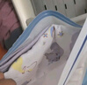 babycare嬰兒全棉抱被咘咘熊90*90+吸水紗布巾95*95云端月亮兔 曬單實(shí)拍圖