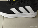 阿迪達(dá)斯adidas三條紋女鞋黑白撞色休閑跑步鞋ID8765 39碼 曬單實(shí)拍圖