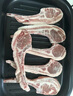 呼貝倫草原羔羊原切法式羊排 新鮮羊肉戰斧羊排燒烤食材 曬單實(shí)拍圖