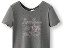 森馬（Semir）長(zhǎng)袖t恤女短款V領(lǐng)純色網(wǎng)眼罩衫夏性感針織兩件套101324107005 曬單實(shí)拍圖