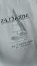 TEEK重磅水柔棉短袖t恤男裝 青少年夏季男生上衣服高中生休閑夏裝體恤 【一帆風順】HA98Q白色 L 曬單實拍圖