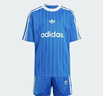 阿迪達斯 （adidas）Originals三葉草2025年男小童FOOT. TEE SET 兒童套服 JC9167 128 曬單實(shí)拍圖