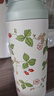WEDGWOOD不銹鋼保溫杯高顏值咖啡杯便攜水杯陶瓷涂層茶杯保冷保熱隨行杯 野草莓保溫瓶500ml 曬單實拍圖