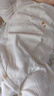 童泰（TONGTAI）嬰兒連體衣夏季純棉衣服初生寶寶蝴蝶哈衣爬服提花米白66cm 曬單實(shí)拍圖