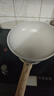 京東京造 炒鍋 麥飯石色不粘炒菜電磁爐燃?xì)庠钇降准邋佉惑w平底30cm無(wú)蓋 曬單實(shí)拍圖