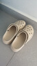 卡駱馳crocs卡駱馳貝雅云彩女士洞洞鞋|208186 冬日白-11S 37/38(240mm) 曬單實拍圖