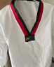 泰拳德古拉跆拳道服兒童成人訓練服棉表演服品勢競技服教練服長(cháng)袖道服 XL碼 曬單實(shí)拍圖