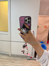 PopSockets【漂浮魔法屋】泡泡騷xKuromi三麗鷗庫(kù)洛米合作系列手機(jī)支架氣囊伸縮防摔粘貼指環(huán)扣磁吸圓啪嗒 魔法瀑布Kuromi+電鍍銀啪嗒盤 曬單實(shí)拍圖