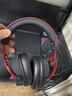 極度未知（HYPERX）阿爾法無(wú)有線(xiàn)黑紅 電競游戲耳機頭戴式筆記本電腦臺式機fps吃雞絕地求生csgo專(zhuān)用耳麥降噪麥克風(fēng) 【阿爾法有線(xiàn)黑紅+靈音聲卡】 曬單實(shí)拍圖