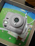 富士instax mini12 影像花室 拍立得照相機(jī)即拍即得mini11升級款 一鍵拍攝相機(jī)七夕節(jié)日送禮送女友禮物 茉莉白 官方標(biāo)配+20張相紙 曬單實(shí)拍圖