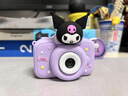 三麗鷗（SANRIO）Kuromi酷洛米照相機(jī)高清數(shù)碼玩具彩色便攜式可錄像女孩生日禮物 曬單實(shí)拍圖