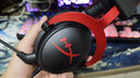 極度未知（HYPERX）颶風(fēng)2颶風(fēng)3系列電競(jìng)游戲耳機(jī)頭戴式 ps5電腦耳機(jī)fps吃雞耳麥降噪麥克風(fēng)適配三角洲行動(dòng) 【颶風(fēng)2黑紅-有線】 電競(jìng)游戲耳機(jī) 曬單實(shí)拍圖