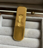 老廟Au999.9足金投資黃金工藝金條  傳世金 50g 曬單實(shí)拍圖