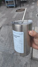 冰霸杯304不銹鋼大容量水杯保冰杯制冷保冷杯車載咖啡杯英 鋼本色600ml-1個(gè)裝 曬單實(shí)拍圖