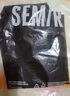 森馬（Semir）休閑褲女高彈收腹緊身打底褲2025春黑色隨心裁九分褲109125127001 曬單實(shí)拍圖