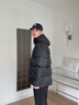 企鵝駱駝聯(lián)名熱能羽絨服新款戶外加厚保暖面包服M34CR07725 幻影黑 XL 曬單實拍圖