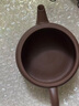 藏壺天下【七夕禮物】宜興紫砂壺純手工茶壺家藏老紫泥大口漢瓦 160ml 曬單實(shí)拍圖