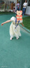 安妮優(yōu)兒（Anneyol）漢服女童夏季薄款連衣裙2025超仙兒童新款女寶寶夏款古風唐裝裙子 黃色 110 曬單實拍圖