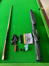 威利威利臺球桿小頭黑8球桿威力中式八球黑八斯諾克通桿中頭桿桌球桿 GM-1 3/4 桿桶套裝 11.5 曬單實拍圖
