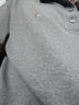 TOMMY HILFIGER【輕系列】夏季男裝撞色鑲邊翻領(lǐng)POLO/珠地棉商務(wù)修身純色短袖T恤 【修身款】石墨深灰P7I M （推薦：130-140斤） 曬單實(shí)拍圖