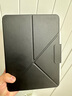 PITAKA適用蘋果iPadmini7保護(hù)殼iPadPro2025-18款保護(hù)套iPad11/10支架殼Air7/6磁吸雙面夾帶筆槽平板皮套 黑色 iPad Pro 18-22款 11寸 曬單實(shí)拍圖