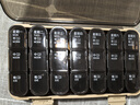 維簡（Vilscijon）藥盒分裝盒 一周七天早中晚出差大格藥品分藥器便攜老人收納 曬單實(shí)拍圖