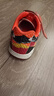 卡爾美（KELME）足球鞋青少年TF碎釘比賽球鞋透氣學(xué)生防滑耐磨足球鞋 熒光橙 31  曬單實(shí)拍圖