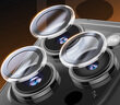 品勝適用蘋(píng)果16Pro/16ProMax鏡頭膜iPhone16Pro/16ProMax后置攝像頭保護膜獨立高清防刮鏡頭保護膜透明 曬單實(shí)拍圖