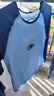 男童睡衣套裝卡通圓領(lǐng)長袖內(nèi)衣空調(diào)服兒童家居服套裝a類春秋童裝 深藍(lán)(長袖套裝） 150 曬單實(shí)拍圖