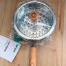 雙槍316L不銹鋼小奶鍋輔食鍋湯鍋泡面蒸鍋燃?xì)怆姶艩t16cm帶蓋 曬單實(shí)拍圖