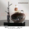赟婭時(shí)來(lái)運(yùn)轉(zhuǎn)入戶(hù)鑰匙收納玄關(guān)擺件門(mén)口鞋柜客廳家居裝飾品置物架掛架 石來(lái)運(yùn)轉(zhuǎn)收納帶掛架 曬單實(shí)拍圖