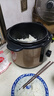 美的（Midea）電壓力鍋電高壓鍋 家用6L大容量多功能電飯煲高壓電飯鍋不粘雙膽 智能煮飯煲湯 一鍵排氣 【6升一鍋雙膽】高壓快煮 6L 曬單實拍圖