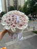 花西田復(fù)古風(fēng)曼塔玫瑰花束鮮花速遞同城七夕送女友生日配送當(dāng)天達(dá) 【以花為名】19朵曼塔玫瑰小香風(fēng)花束 曬單實(shí)拍圖