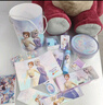 迪士尼（Disney）電動文具套裝5件套 電動削筆器橡皮小學生文具禮盒生日禮物女孩開學大禮包 艾莎公主E0269F 曬單實拍圖